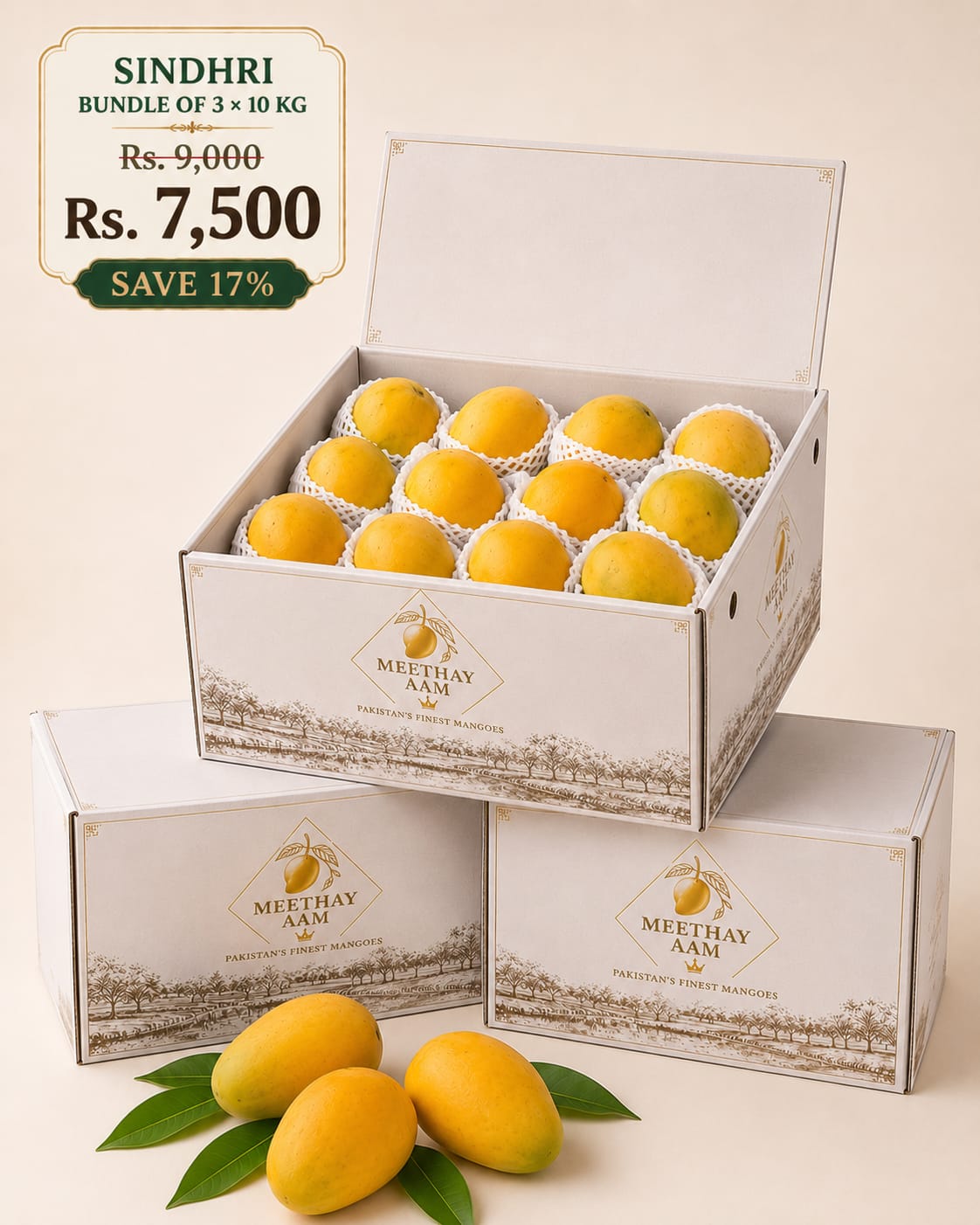 The Sindhri Grand Reserve (3x10kg Bundle)