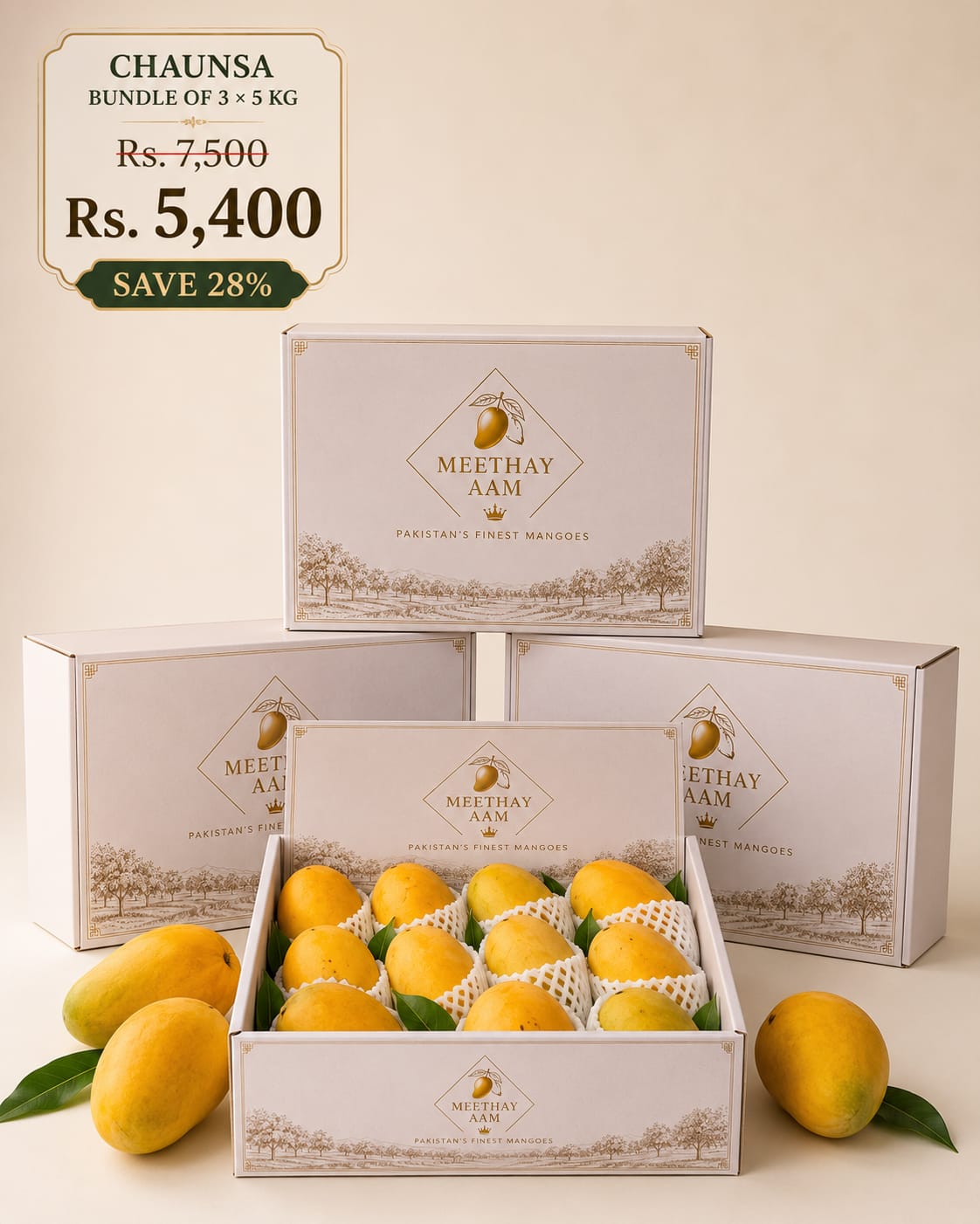 The Chaunsa Family Reserve (3x5kg Bundle)